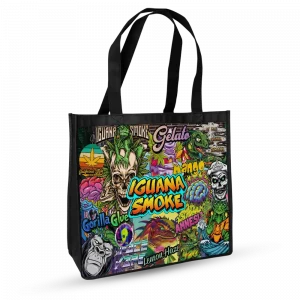 Shopping Bag Iguana Smoke
